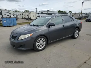 2010 Toyota Corolla with VIN 1NXBU4EE0AZ279996, listed as a Copart auction lot 52046195 with 244,615 mi miles and Salvage Title. Bid and sale history available at carsss.com. Image 1.