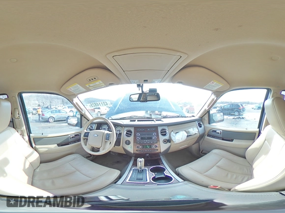 2014 Ford Expedition EL XLT with VIN 1FMJK1J58EEF52298, listed as a Copart auction lot 43114825 with 166,857 mi miles and Salvage Title. Bid and sale history available at carsss.com. Image 14.
