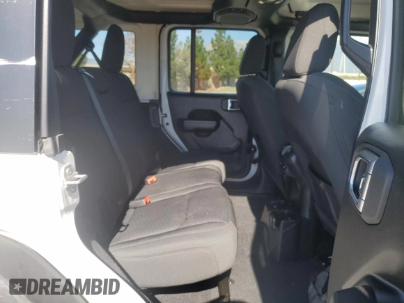 2021 Jeep Wrangler Unlimited Willys с VIN 1C4HJXDG4MW636293, выставлен на аукционе Copart как лот 44272675 с пробегом 34 480 миль миль и Списание • Salvage title. История ставок и продаж доступна на DreamBid. Изображение 11.