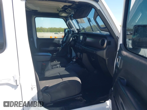 2020 Jeep Wrangler Unlimited Sport S z VIN 1C4HJXDN2LW138980, wystawiony jako IAAI lot #42086095 z przebiegiem 58 735 mil mil oraz . Historia ofert i sprzedaży dostępna na DreamBid. Obrazek 5.