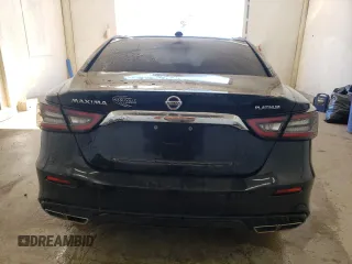 2020 Nissan Maxima Platinum with VIN 1N4AA6FV5LC375169, listed as a Copart auction lot 80644594 with 45,453 mi miles and Salvage Title. Bid and sale history available at DreamBid. Image 6.