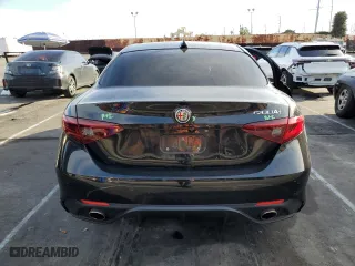 2019 Alfa Romeo Giulia Ti with VIN ZARFAMBN9K7604847, listed as a Copart auction lot 45239615 with 24,787 mi miles and Salvage Title. Bid and sale history available at carsss.com. Image 6.