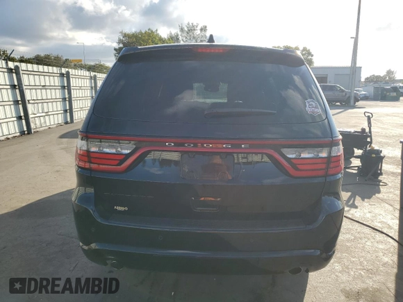 2019 Dodge Durango R/T with VIN 1C4SDHCTXKC598827, listed as a Copart auction lot 43946485 with 54,635 mi miles and Non repairable. Bid and sale history available at DreamBid. Image 6.