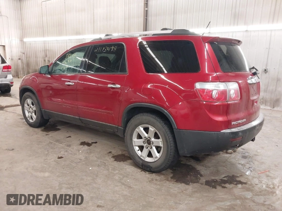 2012 GMC Acadia SLE with VIN 1GKKVPED4CJ206178, listed as a IAAI auction lot 41173498 with 152,036 mi miles. Bid and sale history available at carsss.com. Image 3.