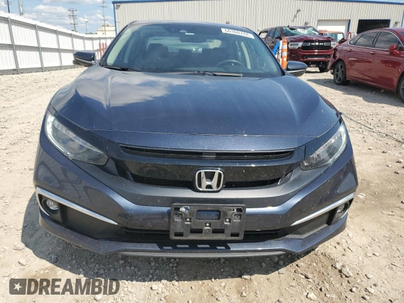 2020 Honda Civic Sedan Touring with VIN 2HGFC1F96LH101008, listed as a Copart auction lot 66308744 with 47,327 mi miles and Non Repairable. Bid and sale history available at carsss.com. Image 5.