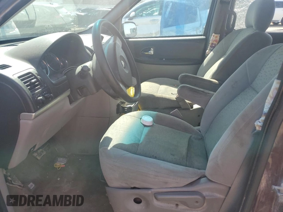 2006 Chevrolet Uplander LS Fleet with VIN 1GNDV23L36D203977, listed as a Copart auction lot 47850075 with 0 mi miles and Salvage Title. Bid and sale history available at carsss.com. Image 7.