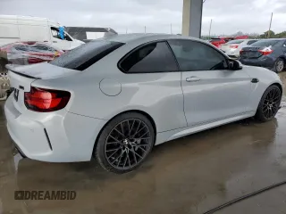 2020 BMW M2 Competition z VIN WBS2U7C08L7D69715, wystawiony jako Copart lot #85734704 z przebiegiem 73 866 mil mil oraz Szkoda całkowita • Salvage title. Historia ofert i sprzedaży dostępna na DreamBid. Obrazek 3.