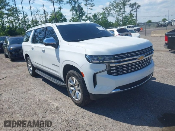 2023 Chevrolet Suburban Premier with VIN 1GNSCFKDXPR371053, listed as a IAAI auction lot 42045193 with 92,544 mi miles and . Bid and sale history available at DreamBid. Image 1.