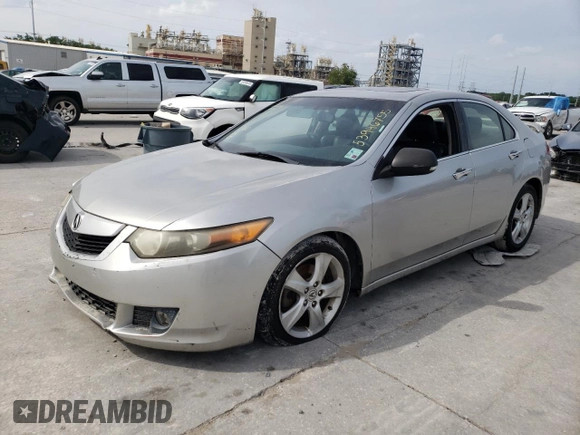 2009 Acura TSX with VIN JH4CU26679C010141, listed as a Copart auction lot 53946755 with 0 mi miles and Salvage Title. Bid and sale history available at carsss.com. Image 1.
