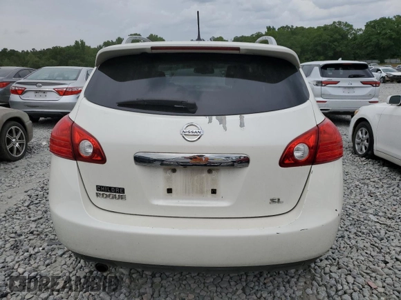 2012 Nissan Rogue S with VIN JN8AS5MT4CW286229, listed as a Copart auction lot 55455915 with 220,359 mi miles and Clean Title. Bid and sale history available at carsss.com. Image 6.