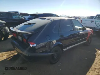1999 Saab 9-3 with VIN YS3DD55N7X2004111, listed as a Copart auction lot 73217004 with 211,071 mi miles and Non Repairable. Bid and sale history available at carsss.com. Image 3.