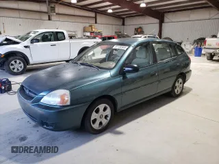 2004 Kia Rio with VIN KNADC165846199316, listed as a Copart auction lot 51158965 with 158,978 mi miles and Salvage Title. Bid and sale history available at carsss.com. Image 1.
