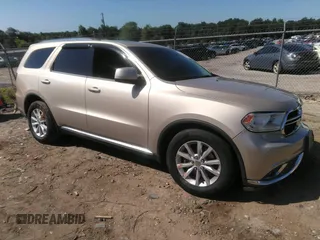2014 Dodge Durango SXT with VIN 1C4RDHAG4EC266777, listed as a IAAI auction lot 42490301 with 210,544 mi miles and . Bid and sale history available at DreamBid. Image 1.