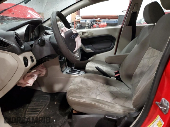 2013 Ford Fiesta SE with VIN 3FADP4EJ1DM170737, listed as a Copart auction lot 50323795 with 0 mi miles and Non Repairable. Bid and sale history available at carsss.com. Image 7.
