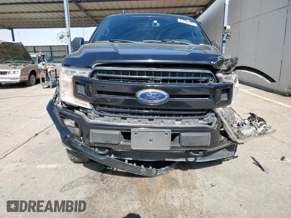 2019 Ford F-150 XL with VIN 1FTEW1EP2KFC25018, listed as a Copart auction lot 63105465 with 60,331 mi miles and Salvage title. Bid and sale history available at DreamBid. Image 5.