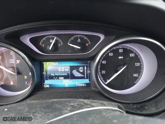 2020 Buick Envision Essence with VIN LRBFXCSA9LD150360, listed as a IAAI auction lot 41190532 with 30,554 mi miles. Bid and sale history available at carsss.com. Image 7.