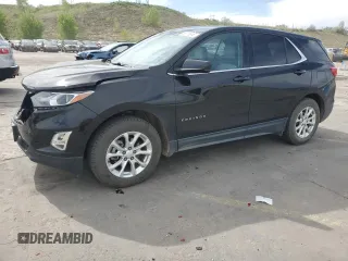 2018 Chevrolet Equinox LT z VIN 2GNAXSEV5J6135619, wystawiony jako Copart lot #56678645 z przebiegiem 77 019 mil mil oraz Szkoda całkowita • Salvage title. Historia ofert i sprzedaży dostępna na DreamBid. Obrazek 1.