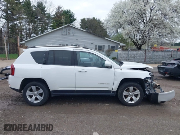 2014 Jeep Compass Latitude with VIN 1C4NJCEB8ED518193, listed as a IAAI auction lot 41957771 with 175,549 mi miles. Bid and sale history available at carsss.com. Image 14.