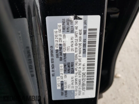 2019 Mazda CX-5 Sport with VIN JM3KFBBM1K0519345, listed as a Copart auction lot 50232985 with 157,792 mi miles and Salvage Title. Bid and sale history available at DreamBid. Image 13.