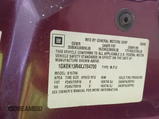 1999 GMC Yukon z VIN 1GKEK13R4XJ784790, wystawiony jako IAAI lot #42221278 z przebiegiem 189 372 mil mil oraz . Historia ofert i sprzedaży dostępna na DreamBid. Obrazek 9.