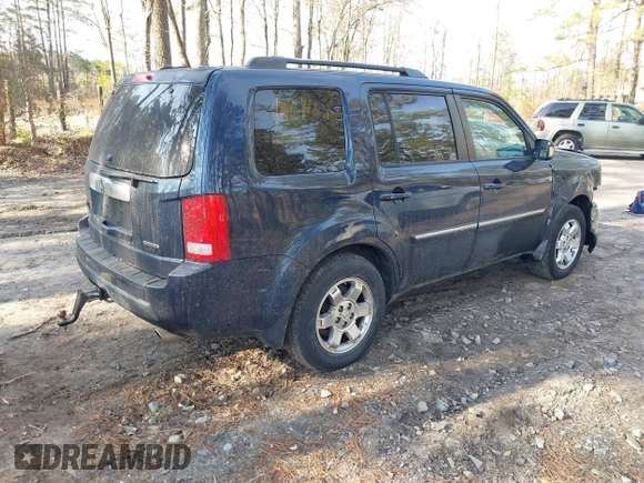 2009 Honda Pilot Touring with VIN 5FNYF48939B007471, listed as a IAAI auction lot 41683495 with 189,806 mi miles and . Bid and sale history available at carsss.com. Image 4.