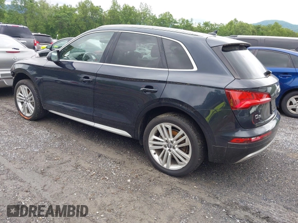 2018 Audi Q5 Prestige z VIN WA1CNAFY3J2141467, wystawiony jako IAAI lot #42268832 z przebiegiem 155 227 mil mil oraz . Historia ofert i sprzedaży dostępna na DreamBid. Obrazek 3.