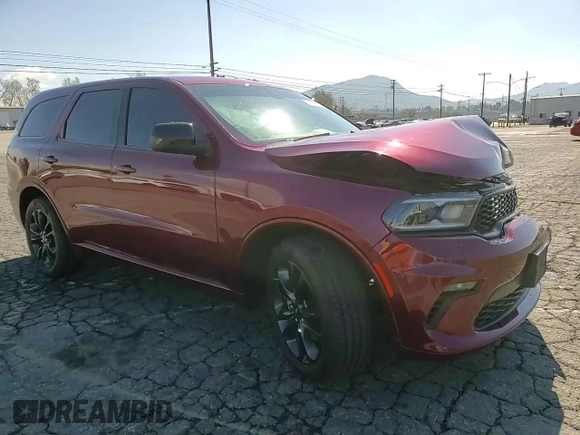 2021 Dodge Durango GT с VIN 1C4RDHDG4MC749809, выставлен на аукционе Copart как лот 48118895 с пробегом 79 152 миль миль и Списание • Salvage title. История ставок и продаж доступна на DreamBid. Изображение 12.