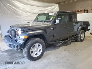 2020 Jeep Gladiator Sport S с VIN 1C6HJTAG3LL161496, выставлен на аукционе Copart как лот 48807525 с пробегом 88 429 миль миль и Списание • Salvage title. История ставок и продаж доступна на DreamBid. Изображение 1.