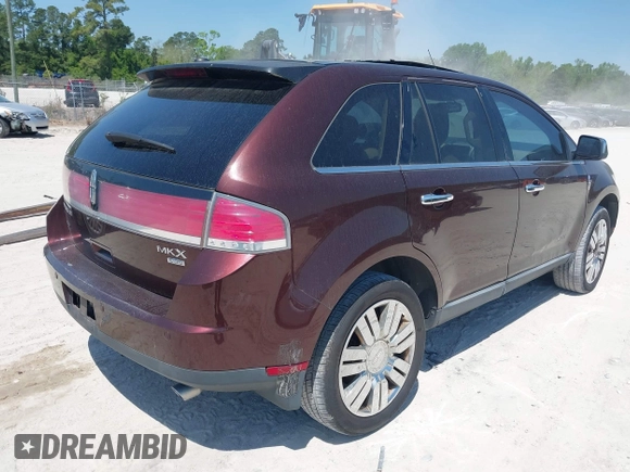 2009 Lincoln MKX with VIN 2LMDU88C49BJ02240, listed as a IAAI auction lot 42038085 with 258,418 mi miles and . Bid and sale history available at DreamBid. Image 4.