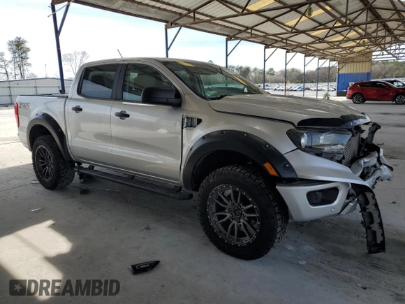 2019 Ford Ranger XL with VIN 1FTER4FH5KLA29401, listed as a Copart auction lot 49282355 with 98,143 mi miles and Salvage Title. Bid and sale history available at DreamBid. Image 4.
