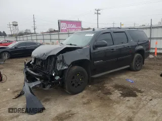 2012 GMC Yukon XL SLT with VIN 1GKS2KE78CR320272, listed as a Copart auction lot 81110124 with 214,889 mi miles and Salvage Title. Bid and sale history available at carsss.com. Image 1.