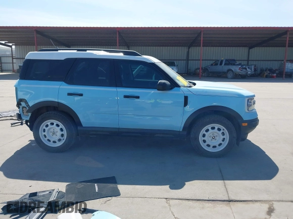 2024 Ford Bronco Sport Heritage with VIN 3FMCR9G64RRE22640, listed as a IAAI auction lot 41882377 with 16,967 mi miles and . Bid and sale history available at DreamBid. Image 14.
