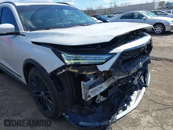 2023 Acura MDX w/Advance Package with VIN 5J8YE1H80PL021493, listed as a IAAI auction lot 41709351 with 23,467 mi miles. Bid and sale history available at carsss.com. Image 18.