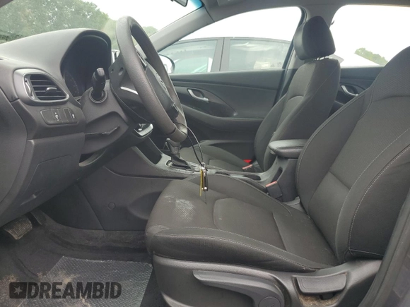 2019 Hyundai Elantra GT with VIN KMHH35LE1KU117673, listed as a Copart auction lot 73005714 with 92,913 mi miles and Salvage Title. Bid and sale history available at carsss.com. Image 7.