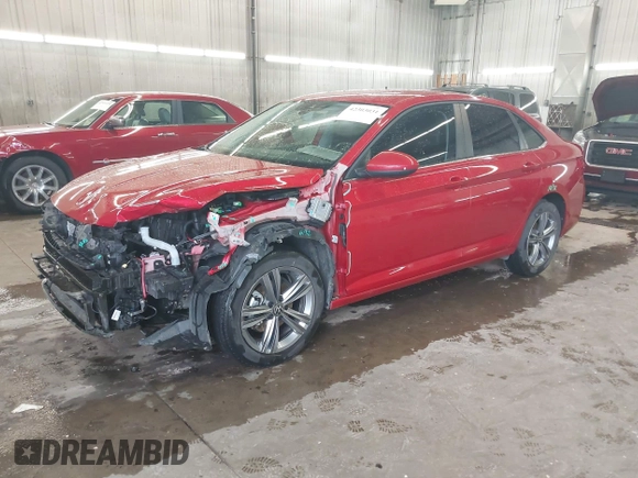 2023 Volkswagen Jetta SE with VIN 3VWEM7BUXPM057216, listed as a IAAI auction lot 42303031 with 30,591 mi miles and . Bid and sale history available at DreamBid. Image 2.
