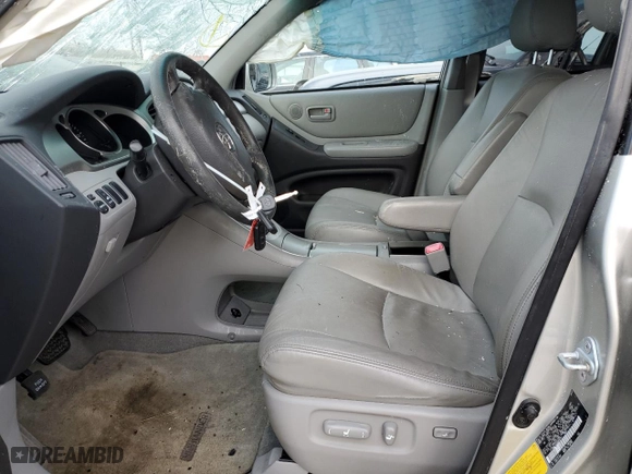 2007 Toyota Highlander with VIN JTEHD21A270048597, listed as a Copart auction lot 87587725 with 97,815 mi miles and Salvage Title. Bid and sale history available at carsss.com. Image 7.