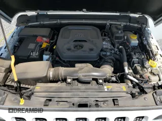 2022 Jeep Wrangler Unlimited Sport S with VIN 1C4HJXDN8NW160663, listed as a Copart auction lot 55070085 with 34,446 mi miles and Salvage title. Bid and sale history available at DreamBid. Image 11.