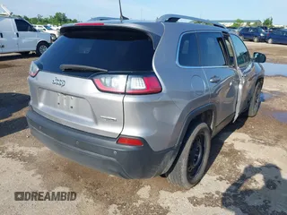 2019 Jeep Cherokee Latitude Plus with VIN 1C4PJLLB5KD403431, listed as a IAAI auction lot 42127918 with 94,360 mi miles and . Bid and sale history available at DreamBid. Image 4.