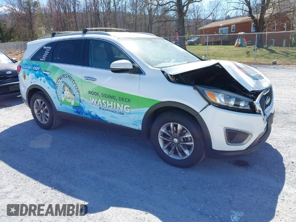 2016 Kia Sorento LX with VIN 5XYPG4A3XGG031027, listed as a IAAI auction lot 41890786 with 222,258 mi miles. Bid and sale history available at carsss.com. Image 1.