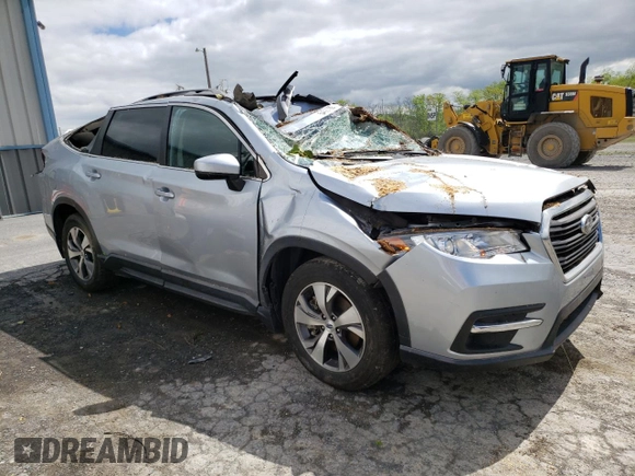 2020 Subaru Ascent Premium with VIN 4S4WMAFD9L3442529, listed as a Copart auction lot 54097995 with 51,931 mi miles and Salvage title. Bid and sale history available at DreamBid. Image 4.