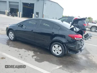 2017 Kia Forte LX with VIN 3KPFK4A70HE099395, listed as a IAAI auction lot 40433686 with 120,337 mi miles. Bid and sale history available at carsss.com. Image 3.