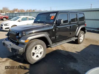 2022 Jeep Wrangler Unlimited Willys Sport with VIN 1C4HJXDN2NW132521, listed as a Copart auction lot 80614904 with 20,793 mi miles and Salvage Title. Bid and sale history available at DreamBid. Image 1.
