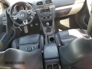 2012 Volkswagen GTI w/Sunroof & Navi PZEV with VIN WVWGD7AJXCW184013, listed as a Copart auction lot 45734775 with 107,007 mi miles and Salvage title. Bid and sale history available at DreamBid. Image 8.