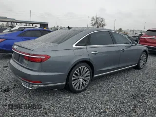 2019 Audi A8 L with VIN WAU8DAF88KN019828, listed as a Copart auction lot 88327945 with 27,307 mi miles and Non Repairable. Bid and sale history available at carsss.com. Image 3.