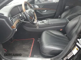 2015 Mercedes-Benz S 550 with VIN WDDUG8CB2FA130184, listed as a Copart auction lot 44603455 with 107,520 mi miles and Salvage Title. Bid and sale history available at carsss.com. Image 7.