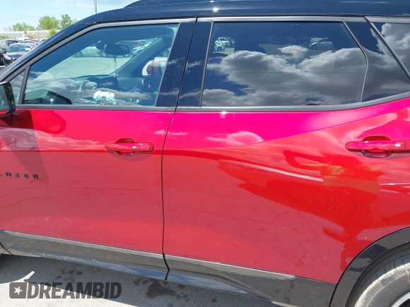 2023 Chevrolet Blazer RS with VIN 3GNKBERS9PS184482, listed as a IAAI auction lot 42246015 with 17,553 mi miles and . Bid and sale history available at DreamBid. Image 14.