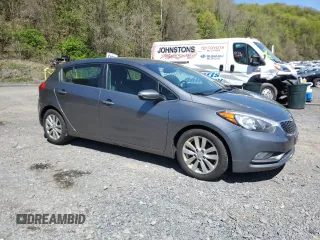2015 Kia Forte EX with VIN KNAFX5A83F5358001, listed as a Copart auction lot 54449575 with 161,345 mi miles and Clean Title. Bid and sale history available at DreamBid. Image 4.