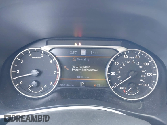 2019 Nissan Altima SL with VIN 1N4BL4EV1KC179605, listed as a IAAI auction lot 41863484 with 95,840 mi miles and . Bid and sale history available at DreamBid. Image 7.