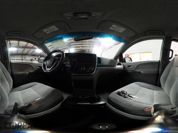 2015 Toyota Sienna LE AAS with VIN 5TDKK3DC8FS655876, listed as a IAAI auction lot 42298949 with 93,459 mi miles and . Bid and sale history available at DreamBid. Image 18.