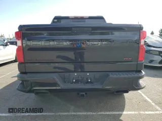 2022 Chevrolet Silverado 1500 RST with VIN 1GCPWDED5NZ142606, listed as a Copart auction lot 79077014 with 26,769 mi miles and Salvage Title. Bid and sale history available at carsss.com. Image 6.
